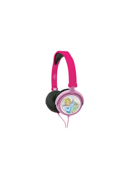 Casque stéréo filaire pliable avec limitation de volume d'écoute Disney Princesses