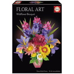 Bouquet de fleurs sauvages Art floral - Educa Borras - Rose