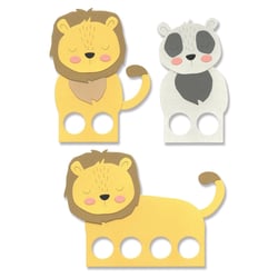 Matrices de découpe - Marionnettes à doigt animaux - 9 dies Thinlits - Sizzix