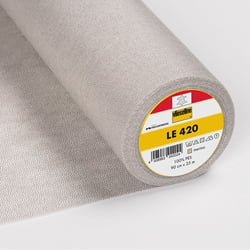 Entoilage Thermocollant cuir Vlieseline LE 420 Mérino