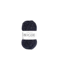 Pelote Ecoton Tweed - Bergère de France Marine