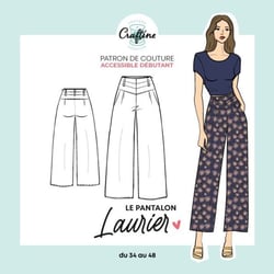 Patron Craftine Pantalon Laurier - Format Papier