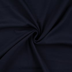 Tissu Jersey Scuba aspect Modal uni Bleu marine