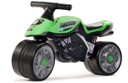 Draisienne Moto Team Bud Racing à roues silencieuses - Vert - Dès 12 Mois - 100% Fabriqué en France - Contient 40% de Plastique recyclé - FALK