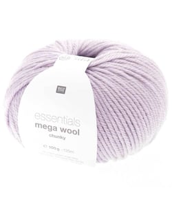 Laine à tricoter Essentials Mega Wool Chunky - Rico Design 23 Violet