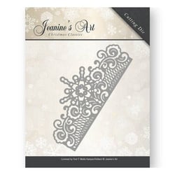 Die matrice de découpe embossage Jeanine s Art FROZEN BORDER 10008