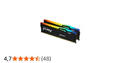 Mémoire RAM KINGSTON - FURY Beast - KF560C36BBE2AK2-32 - Noir - 32 Go