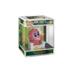 Le Livre de la jungle - Figurine POP! Deluxe King Louie on throne 13 cm - Funko