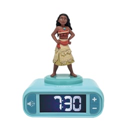 Réveil Veilleuse Vaiana avec effets sonores et lumineux - Lexibook
