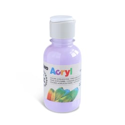 Flacon 125 ml Peinture Acrylique Fine Bouchon Flux Control Lilas 450 PRIMO