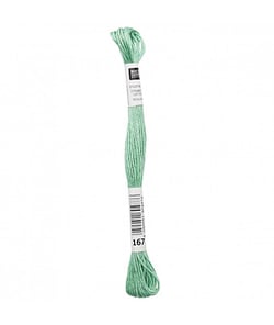 Fil à broder mouliné Uni - Rico Design 167 Vert