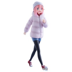Laid-back Camp Season 3 - Statuette Trio-Try-iT Nadeshiko Kagamihara 20 cm - Furyu