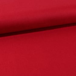 Tissu Toile Coton Canvas uni Rouge bordeaux