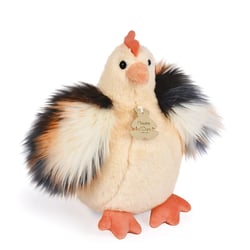 Peluche Poule Poulette beige 20 cm - Histoire d'Ours