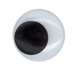 SACHET DE 20 YEUX 9mm