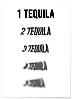 Affiche Tequila | A3 : 29,7x42cm
