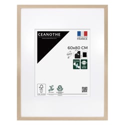 Cadre photo Wild brut 60x80 cm avec passe-partout 40x50 cm
