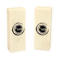 Gomme dessin blanche 4,8 cm 2 pièces