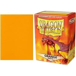 Protège-cartes Orange Mat - Dragon Shield