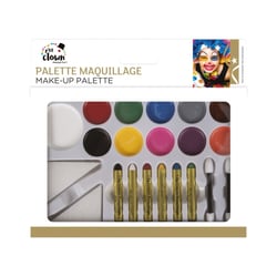 Palette de maquillage - fards gras - 11 couleurs