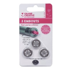 Embout Extrudeuse pour Perle creuse et Cordon creux (Buna Corde) 1 2 3 mm