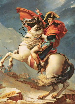 Puzzle 1000 pièces - Bonaparte Franchissant le Grand-Saint-Bernard - Eurographics