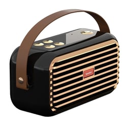 Enceinte Bluetooth Portable Stéréo Basses Profondes Autonomie Longue Durée Waterproof Noir YONIS