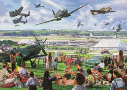 Puzzle 1000 pièces - Tea Time : Spectacle Aérien - Trefl