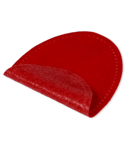 Lot de 2 Renforts imitation daim thermocollant 9,5 x 14,5 cm - Prym Rouge