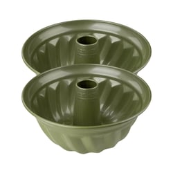 Ensemble de 2 Moules à kouglof 25 cm Zenker Green Vision