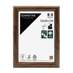 Cadre photo Shelter ébène 13x18 cm