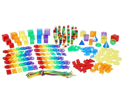 Formes géométriques colorées translucides - TickiT