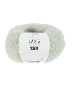 Pelote de Laine, Alpaga et Soie à tricoter ZEN - 25GR - Lang Yarns 0017 Vert