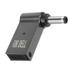 Avizar Adaptateur Charge USB-C 100W vers DC 4.5 x 3.0mm pour Ordinateur DELL Gris