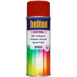 Bombe de peinture Belton Spectral RAL2002 Orange sang 400ml