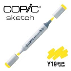 Copic - Marqueur à l'alcool Copic Sketch Y19 Napoli Yellow