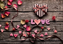 Puzzle 1000 pièces - Love - Red Hearts - Grafika