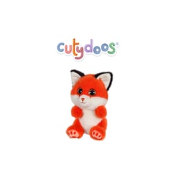 Peluche - Peluche Renard FLAME > orange brulé – 13 cm