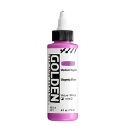 GOLDEN 119 ml HIGH FLOW Magenta Moyen - S6