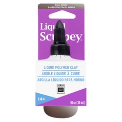 Argile liquide brun métallique - 30 ml - Sculpey