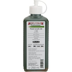 Encre acrylique - Extra-fine - Vert olive - 28 503 - Aéro Color Pro - Schmincke