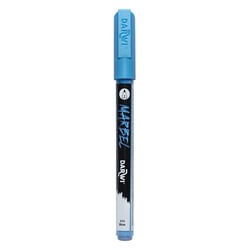 Marqueur - Peinture acrylique - Bleu - Permanent - Pointe fine 2mm - Marbel - Darwi