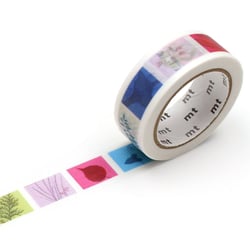 Masking tape - Univers des iles - Feuilles d'arbres - 7 m x 15mm