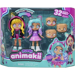 Poupée Personalisable - Animakii - HEA26350 - CyberPunk et Gameuse
