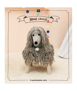 Livre Stool covers - 6 quadrupèdes au crochet - Rico Design Marron