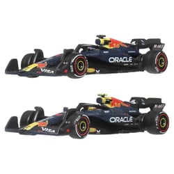 Formule 1 - Pack 2 véhicules Formule 1 Hot Wheels Premium Die-Cast 1/64 Oracle Red Bull Racing - Mattel