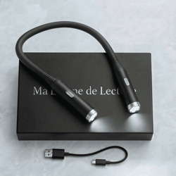 Lampe de lecture tour de cou - Noir - Ma Lampe de Lecture