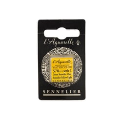 Aquarelle Extra-Fine 1/2 Godet Jaune Sennelier Clair Sennelier