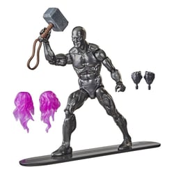 Marvel Legends Series - Figurine 2021 Silver Surfer avec Mjolnir 15 cm - Hasbro