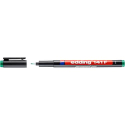 Feutre permanent pointe fine 0,6 mm - Edding - Vert - 141 F